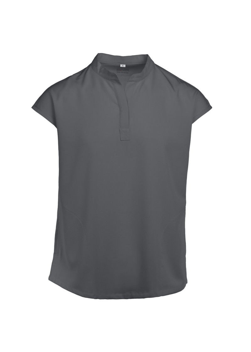Blusen-Kasack für Damen in graphit
