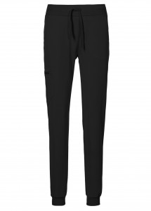 Schwarze Unisex Schlupfhose Exner vorne