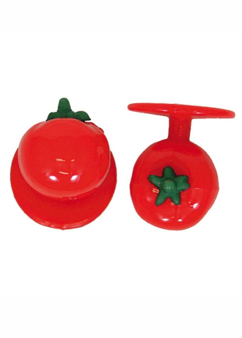 Kugelknöpfe im 12-er Pack (Tomate)