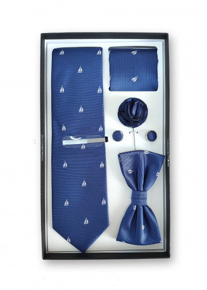 Geschenk-Set aus dem gleichen Stoff und Farbe