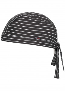 Bandana Kochmütze von chefmade (Nadelstreifen)