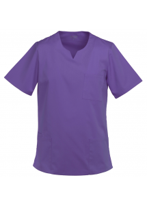 Kasack für Damen mit V-Ausschnitt (purple)
