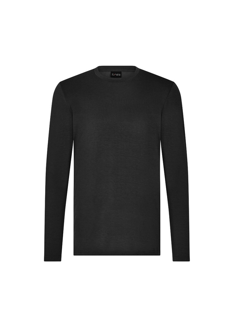 Funktionsshirt Unisex, langarm (schwarz)