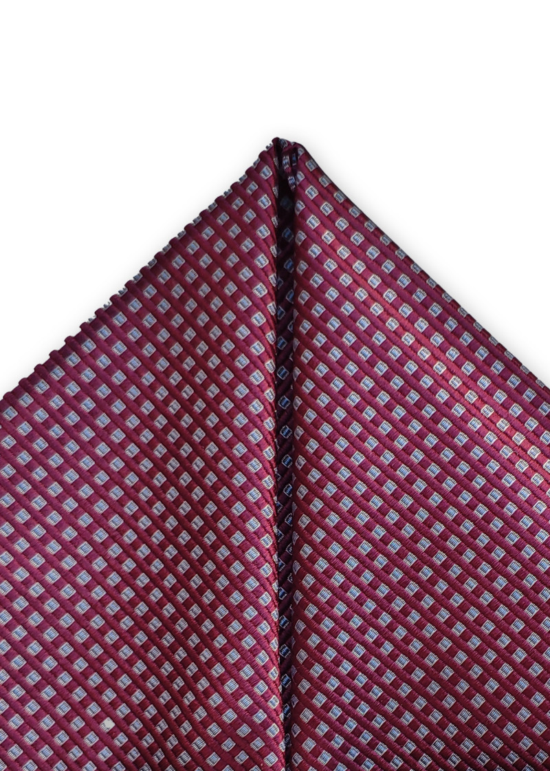 Kavaliertuch Struktur-Pattern bordeauxrot
