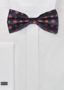 Fliege Embleme navy