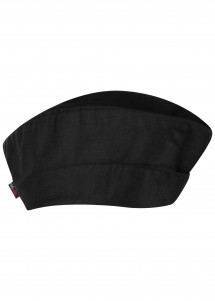 Schiffchen / Kochmütze (schwarz)