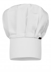 Französische Kochmütze in weiß