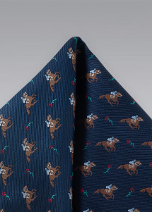 Einstecktuch mit elegantem Jockey