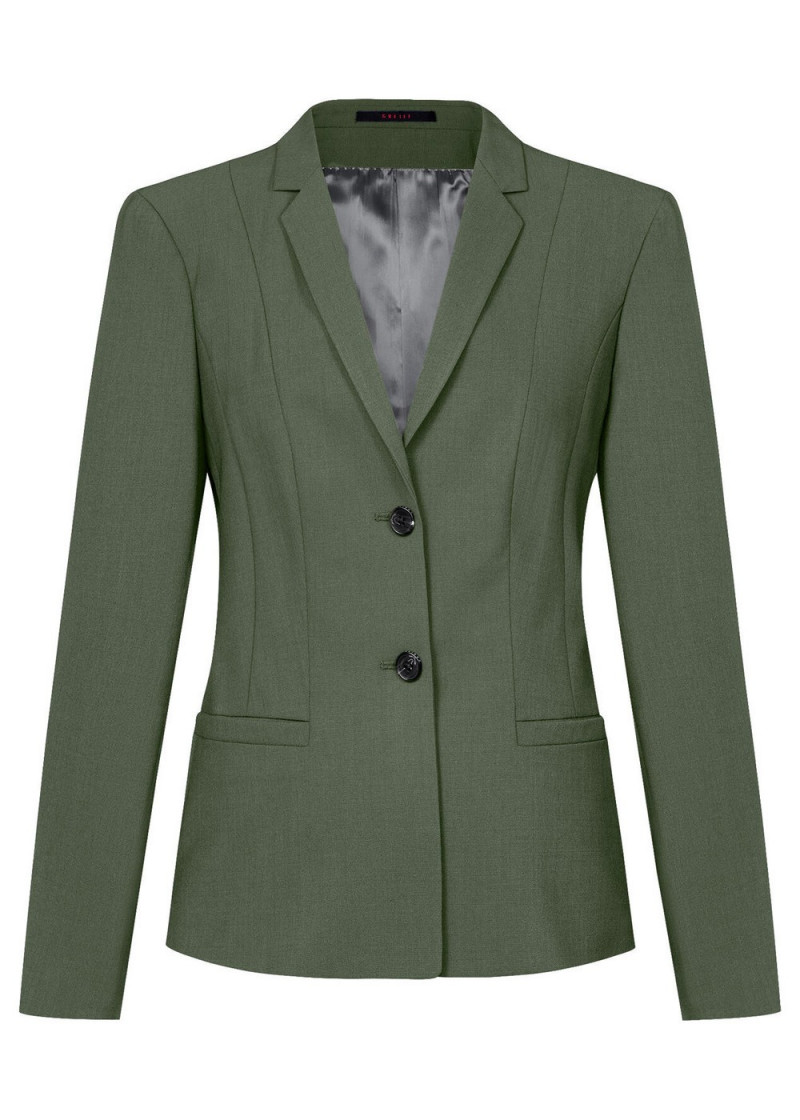 Blazer für Damen in olivgrün / Regular Fit