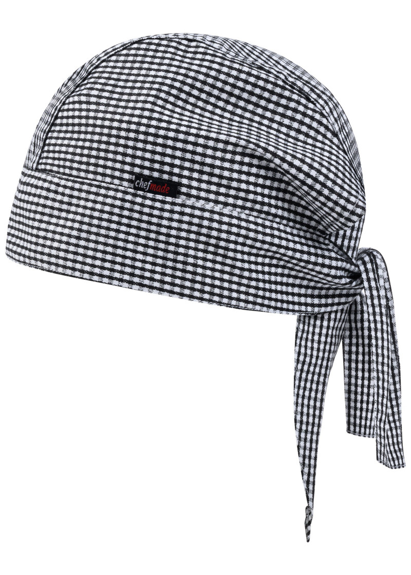 Bandana - Kochmütze (pepita)