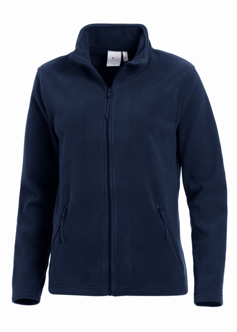 Gemütliche Damen-Fleecejacke in Marineblau