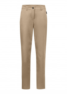 Damen Chino Hose in Sandfarben