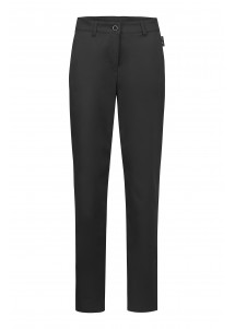 Damen-Chinohose in schwarz (Regular Fit)