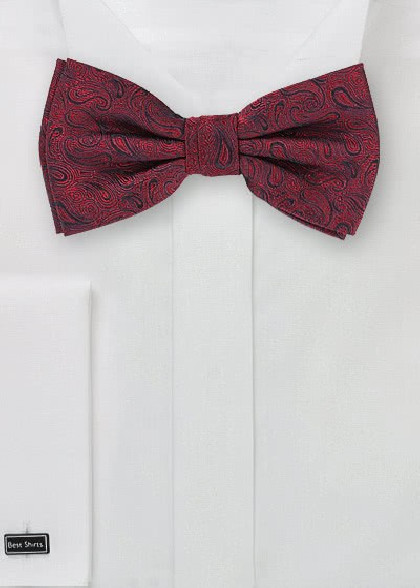 Fliege aus dem gleichen Stoff und Farbe