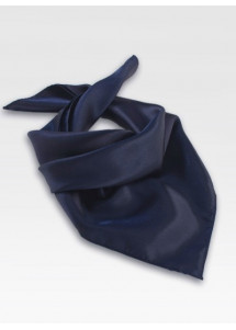 Damentuch Kunstfaser dunkelblau