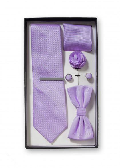 Geschenk-Set aus dem gleichen Stoff und Farbe