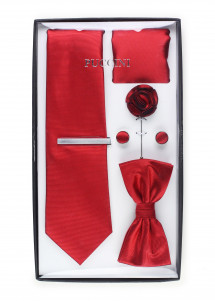 Geschenk-Set Krawatte Herrenschleife Tuch und mehr