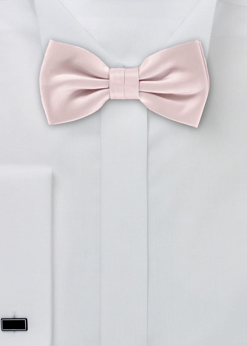Fliege Herren blush-rosa Mikrofaser