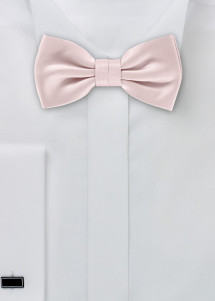 edle Seidenfliege blush-rosé einfarbig