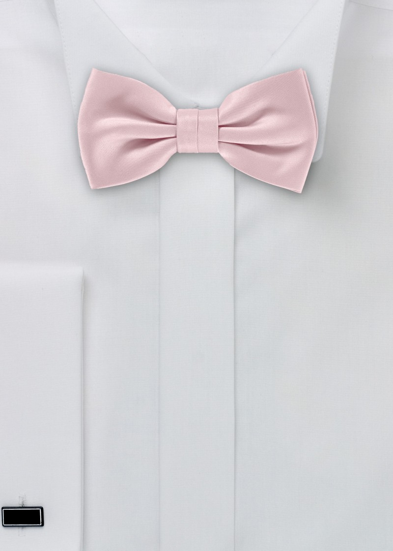 Kinder-Fliege rose Poly-Faser