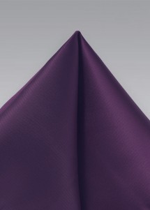Einstecktuch Violett einfarbig Mikrofaser