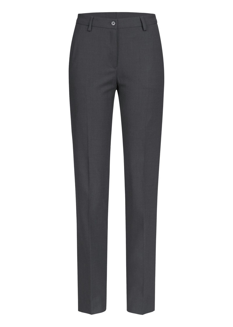 Business Damenhose in anthrazit (Regular Fit)
