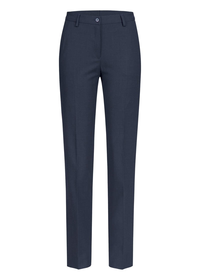 Business Damenhose in marine-blau (Regular Fit)