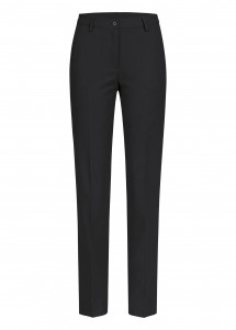Business Damenhose Regular fit Schwarz Greiff vorne