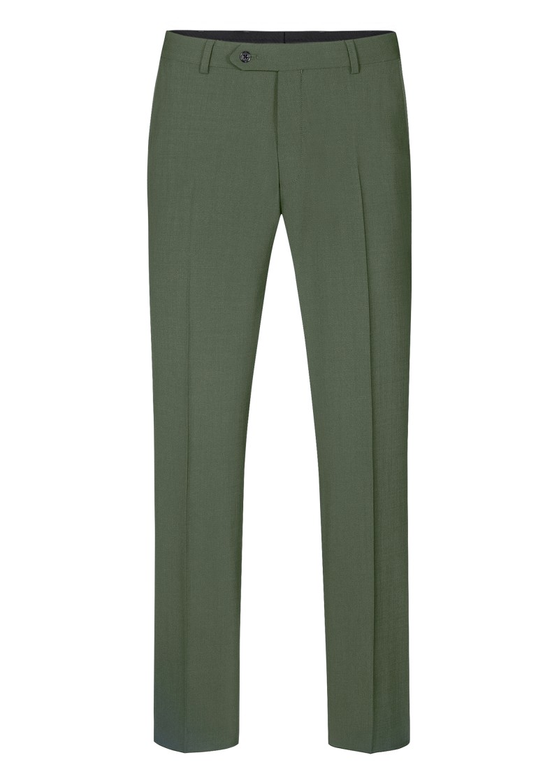 Herren-Hose in olivgrün - Regular Fit