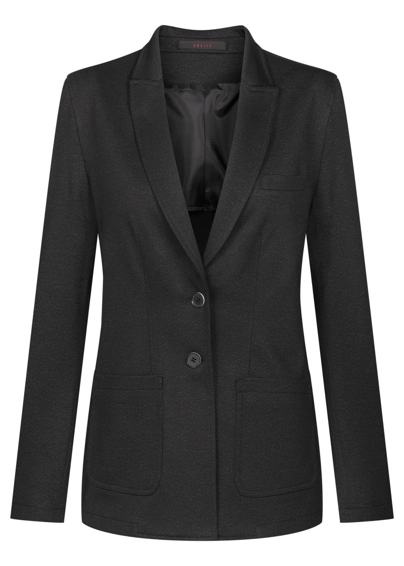 Anthrazit Jerseyblazer für Damen  / Regular Fit