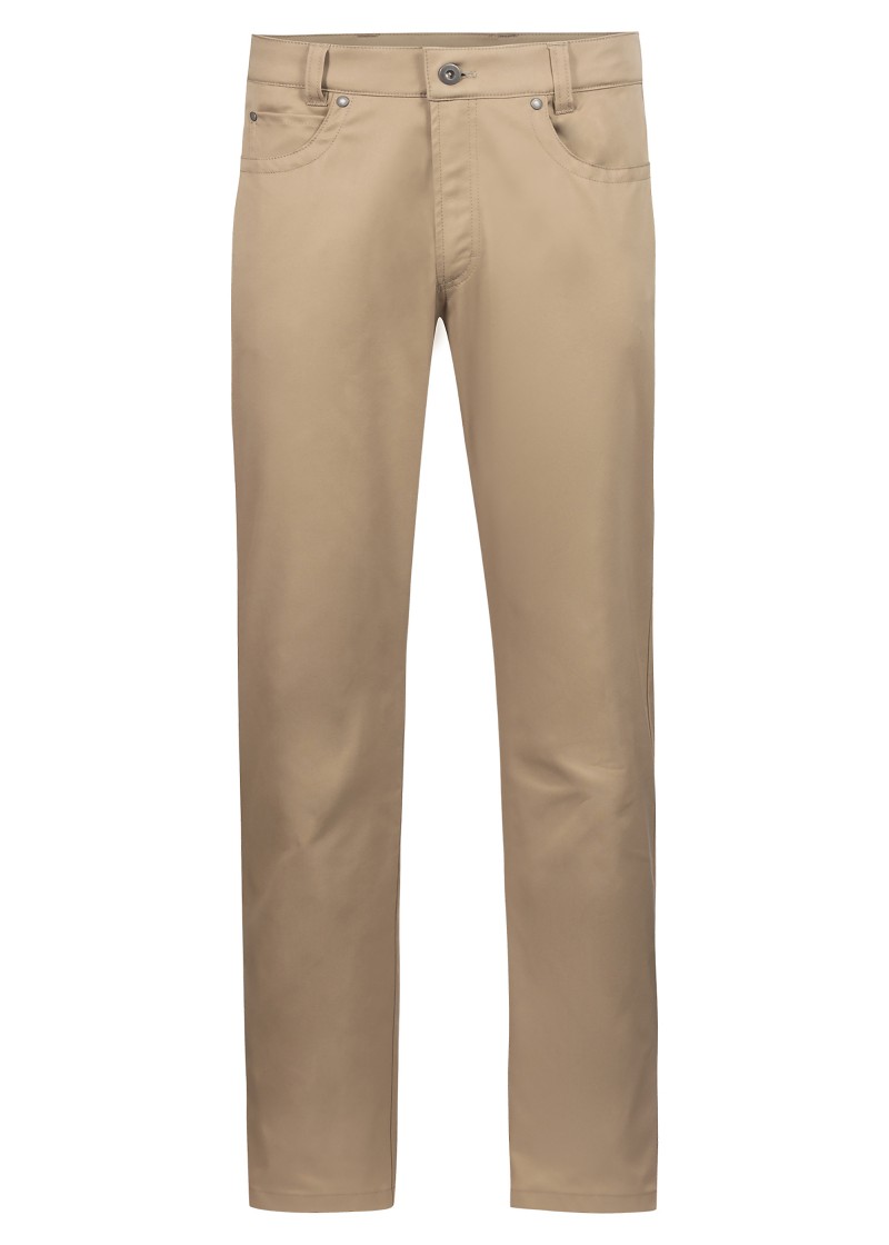 5-Pocket Herren-Hose in sand (Regular Fit)