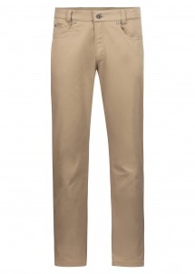 5-Pocket Herren-Hose in sand (Regular Fit)