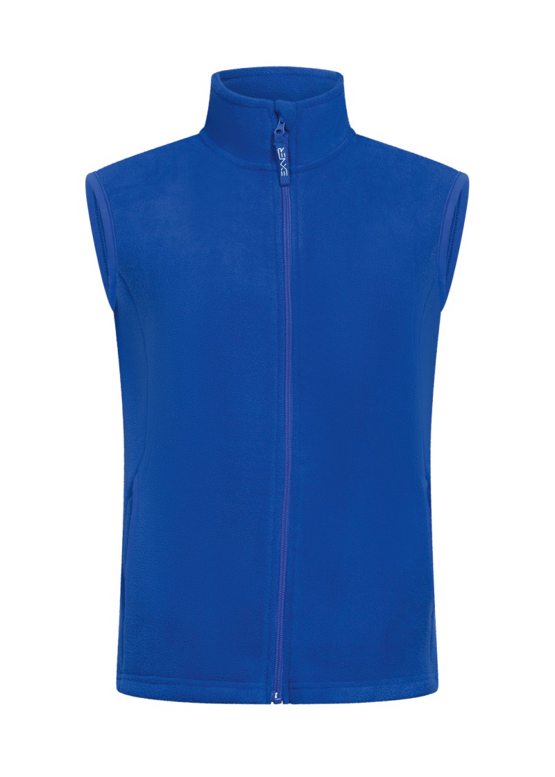Royalblaue Fleeceweste Damen