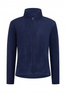 Navyblaue Fleecejacke Damen