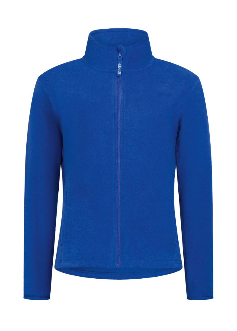 Royalblaue Fleecejacke Damen
