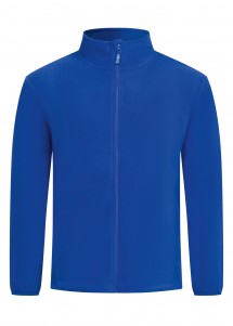 Royalblaue Fleecejacke Herren