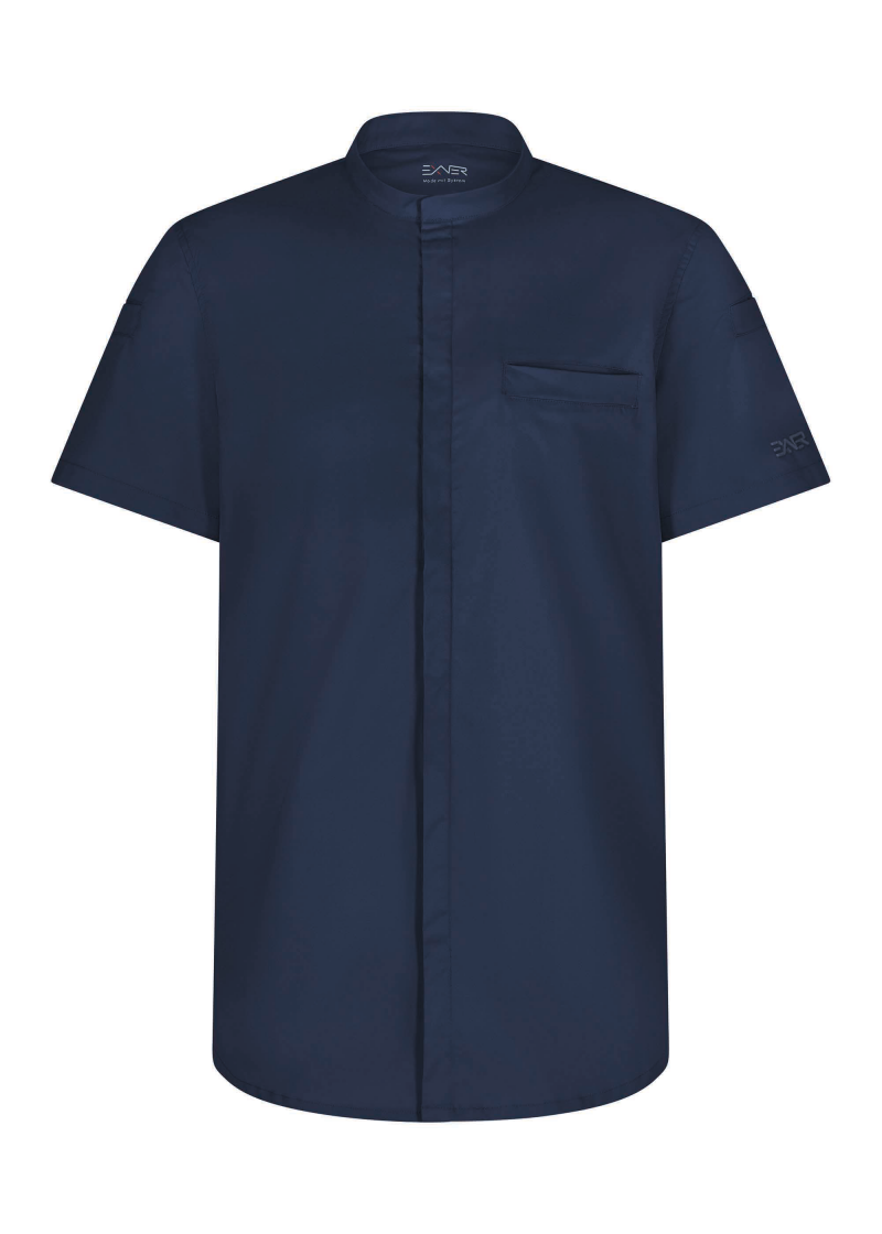 Kurzarm Kochjacke in Navyblau für Sie & Ihn