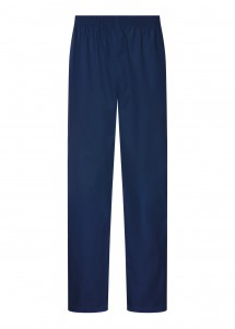Schlupfhose Unisex Marineblau einfarbig Exner vorne
