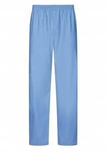 Schlupfhose Unisex Hellblau einfarbig Exner vorne