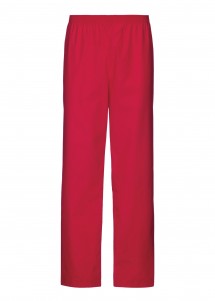 Schlupfhose Unisex Rot einfarbig Exner vorne