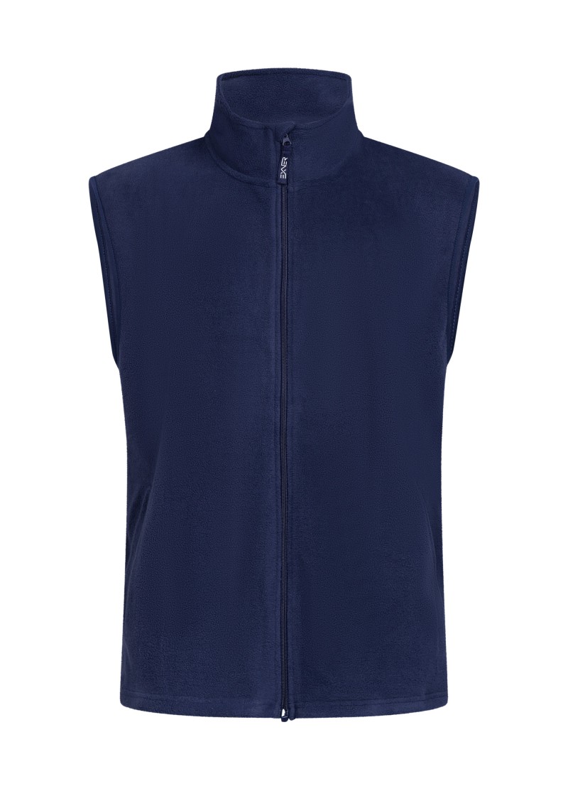Navy Fleeceweste für Herren
