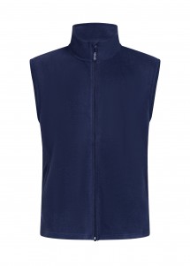 Herren Fleeceweste Navy von Exner Vorderansicht