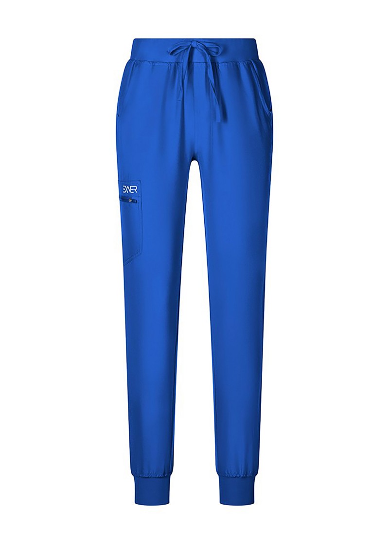 Sportliche Damen-Schlupfhose in Royal Blau /Slim