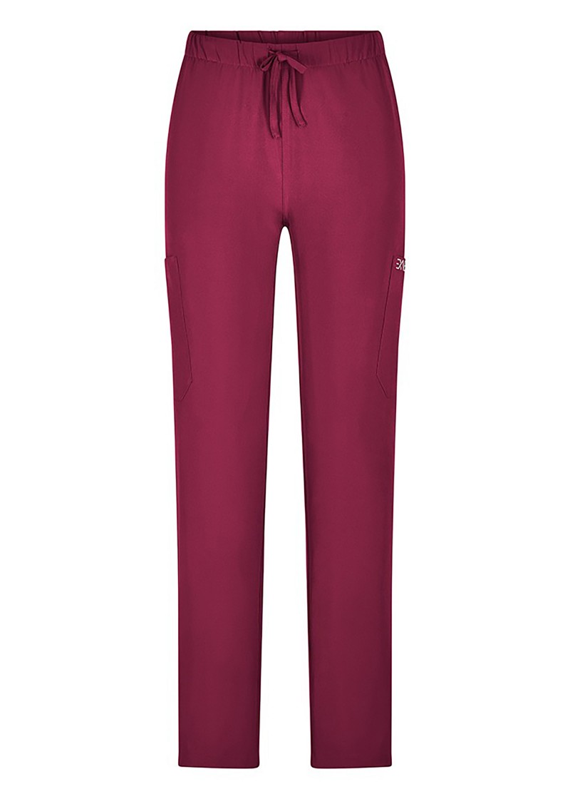 Sportliche Damen-Schlupfhose in bordeaux