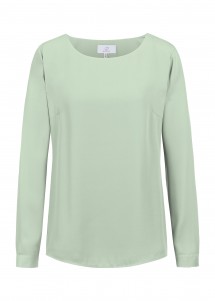 Chiffon-Bluse für Damen (mint)