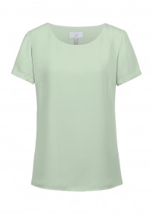 Mint Chiffon-Bluse für Damen