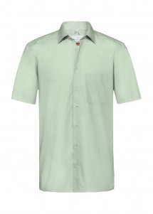 Herren-Hemd mit Kurzarm (Farbe: mint)