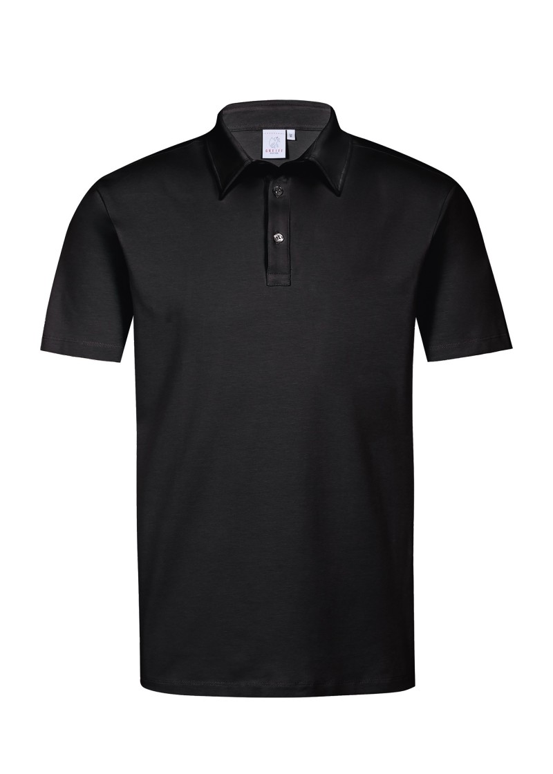 Herren Poloshirt - Regular Fit (schwarz)