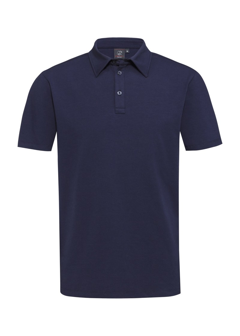 Herren Poloshirt - Regular Fit (marineblau)