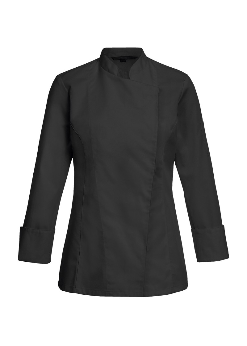 Damen Kochjacke (Schwarz)